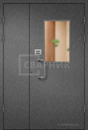 Дверь в подъезд со стеклом ПД-49