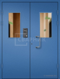 Входная дверь подъездная остекленная ПД-39