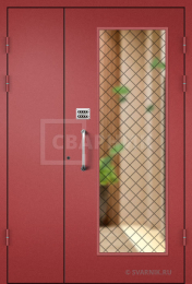 Дверь в подъезд, простой окрас ПД-1