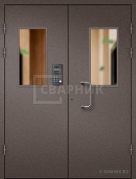 Дверь в подъезд остекленная ПД-44